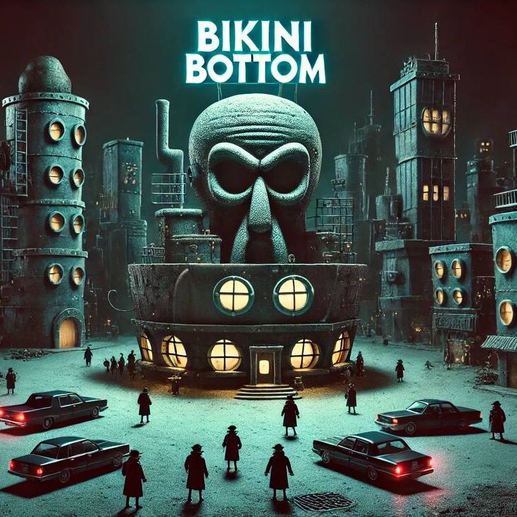 Dark Bikini Bottom