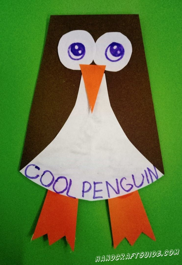 Вот такой вот крутой пингвин порадует любого! До новых встреч, друзья.
