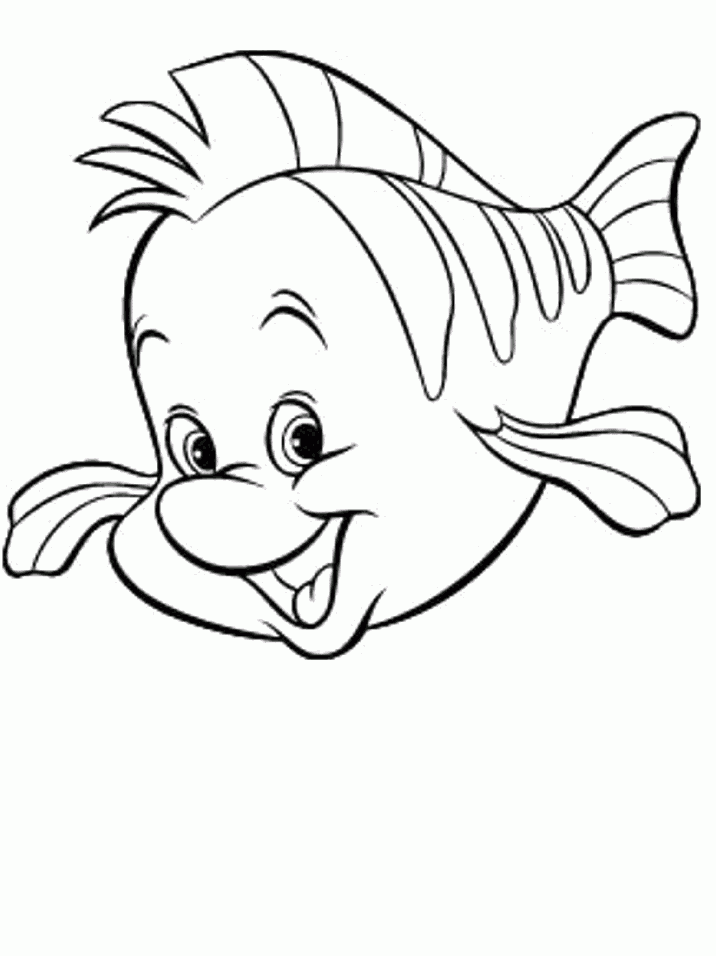 Collection of coloring for children on the theme animated "Ariel"