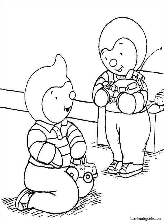 Charley and Mimmo - Coloring Pages, Cartoons, for 5 years kids ...