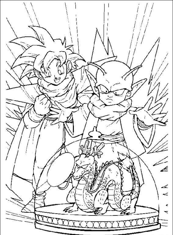 Download Dragon Ball Z part 3 - Coloring Pages, Cartoons, for 6 ...
