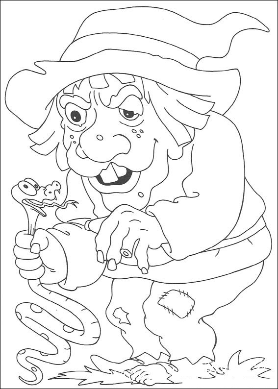 Halloween part 2 - Coloring Pages, Holidays, for 6 years kids