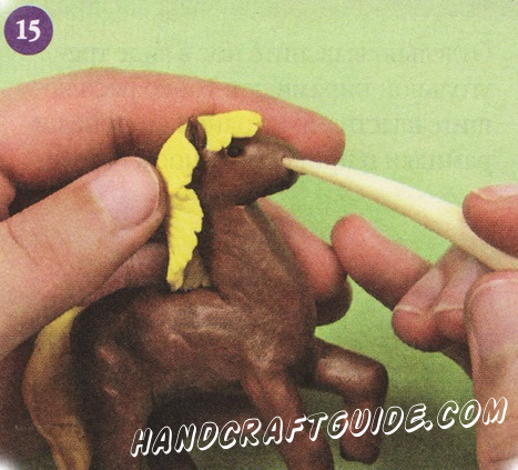 пластилиновая лошадка своими руками для детей