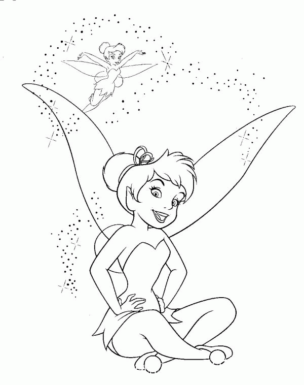 Collection of coloring for children on the theme animated "Peter Pan"