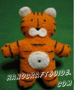 игрушка тигра своими руками