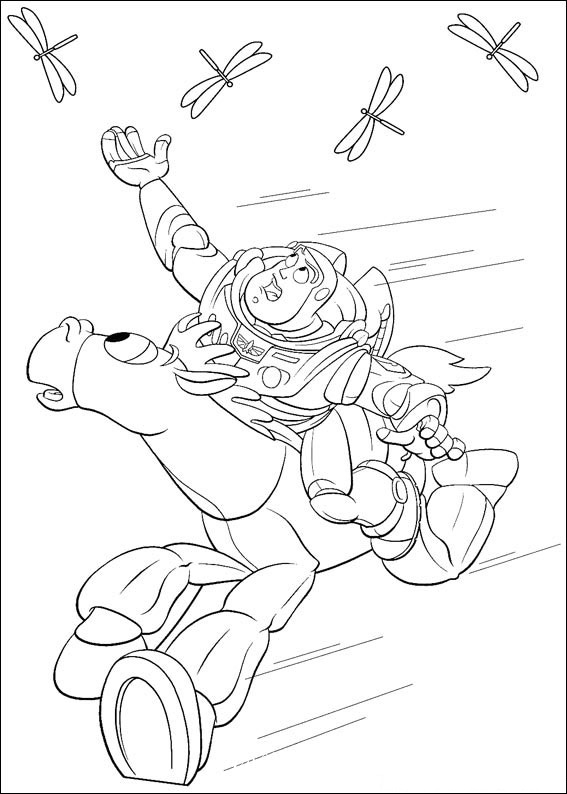 Toy Story part 3 - Coloring Pages, Cartoons, for 5 years kids ...