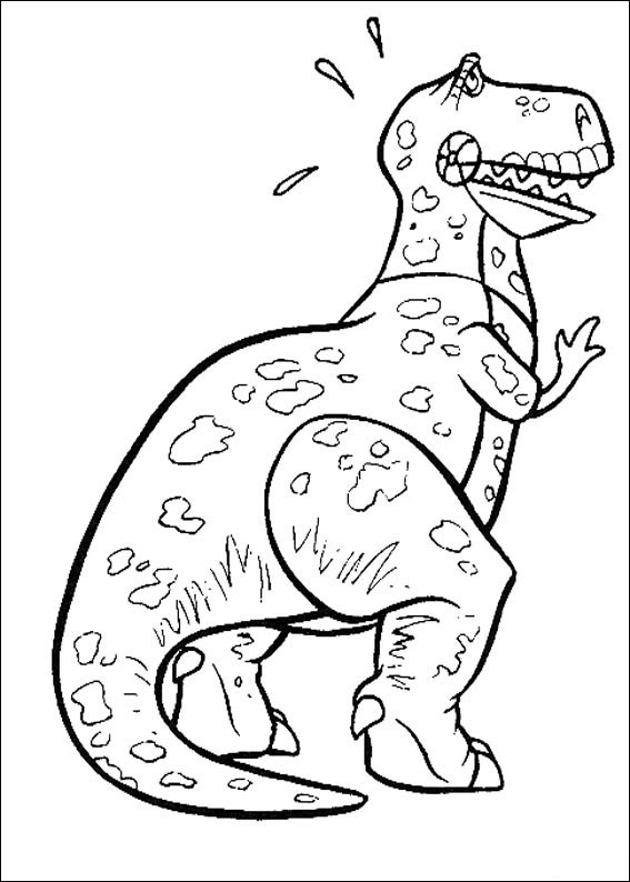 раксраски динозавры